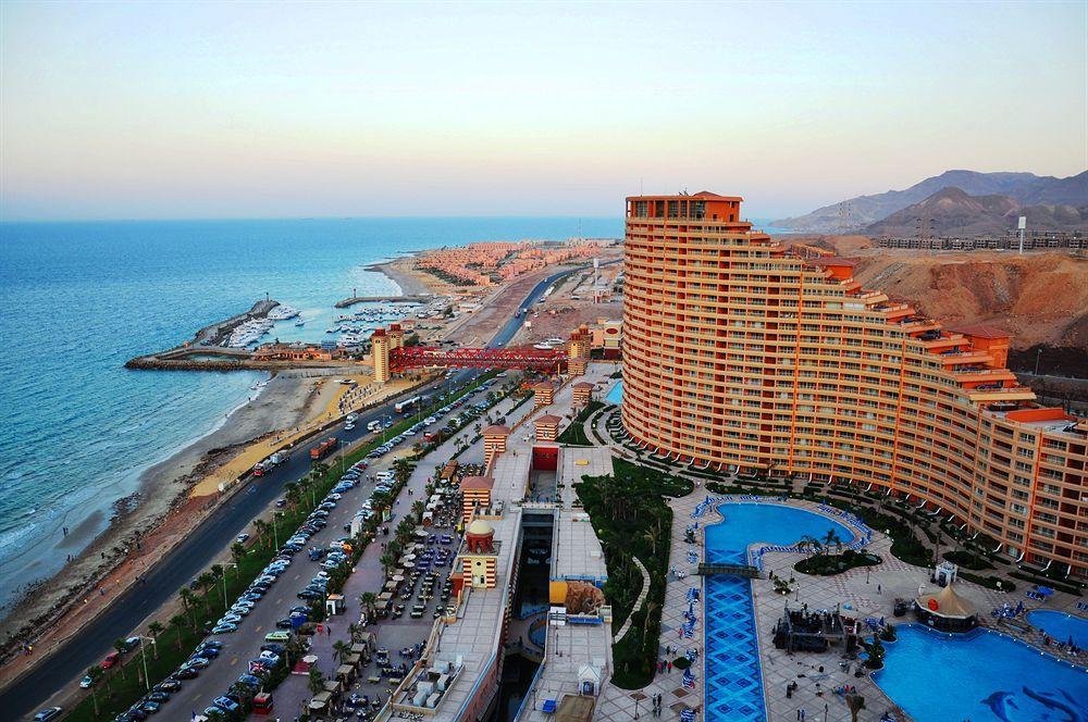 Porto Sokhna Pyramids Apartments Powered By Amer-Group Family Only アインソフナ エクステリア 写真