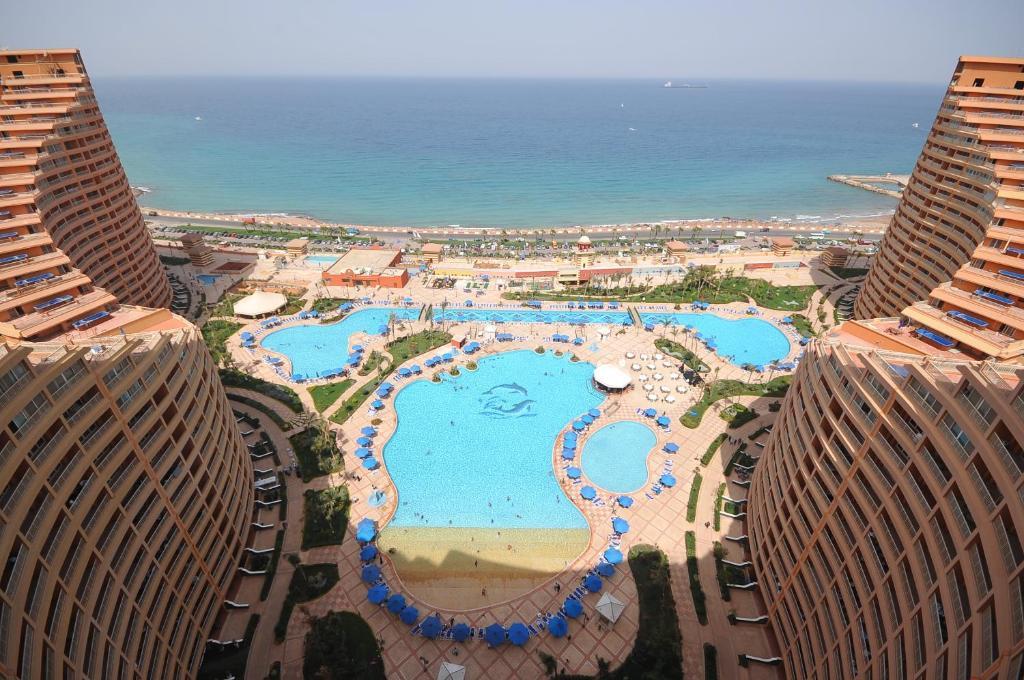 Porto Sokhna Pyramids Apartments Powered By Amer-Group Family Only アインソフナ エクステリア 写真